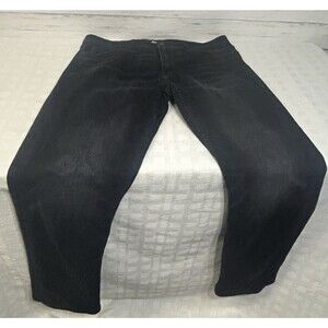 Revtown Sharp Reg. Fit Black Jeans Mens Size 38 X 32 Decade Denim Stretch Pants